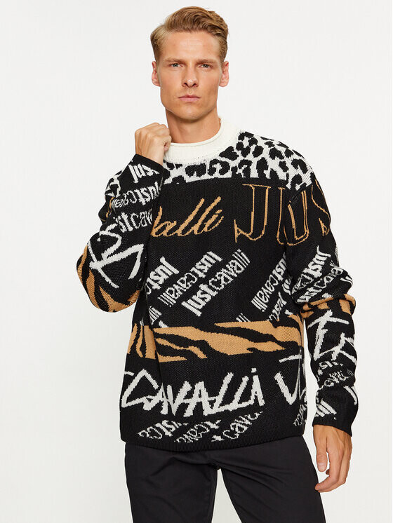 

Свитер обычного кроя Just Cavalli, мультиколор