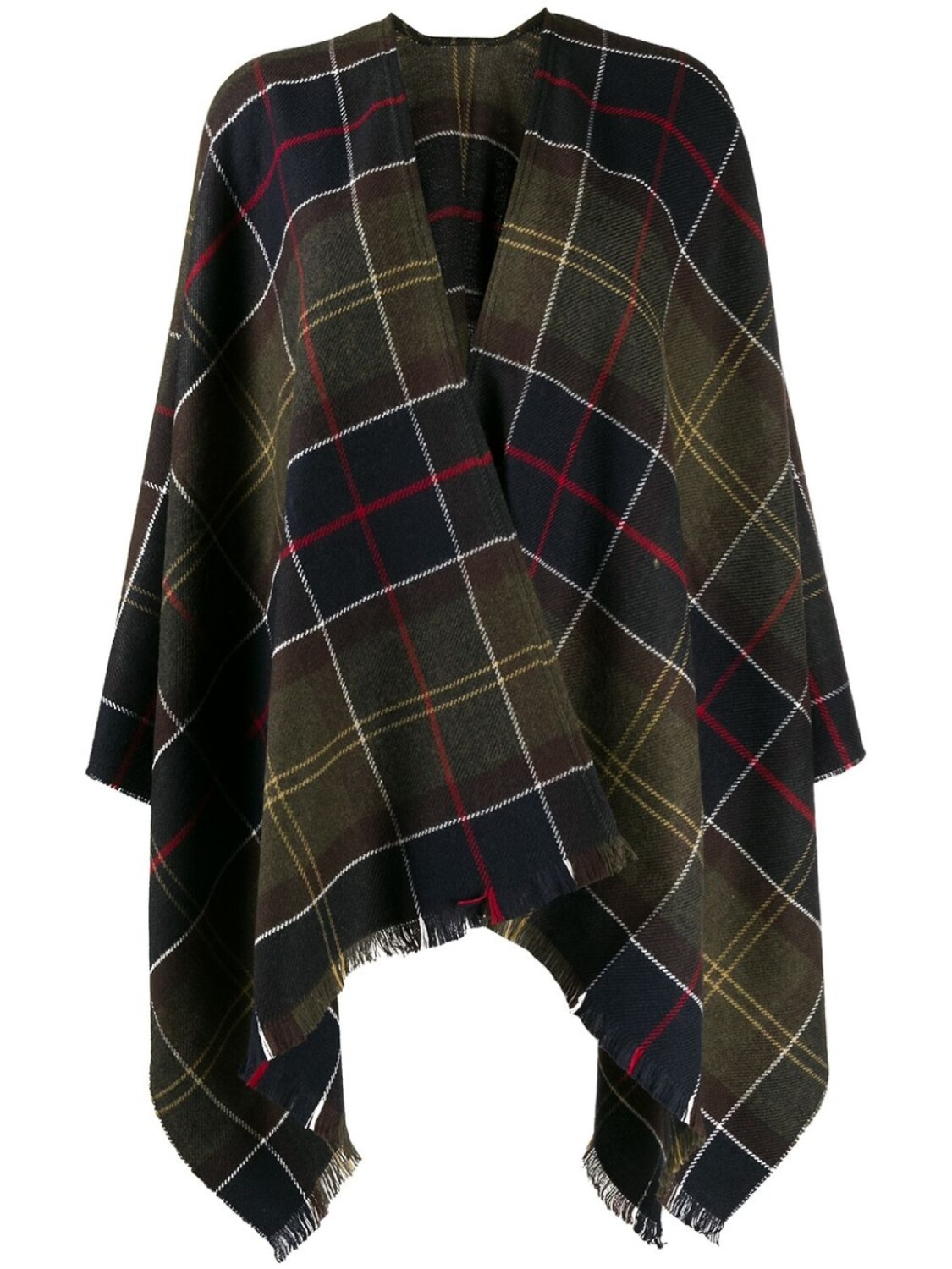 

Barbour шаль Staffin в клетку тартан, зеленый