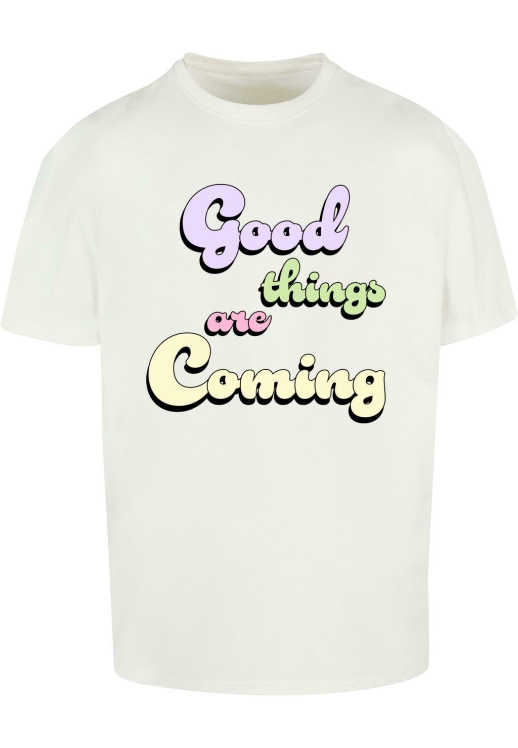 

Футболка с принтом GOOD THINGS HEAVY Merchcode, цвет ready for dye
