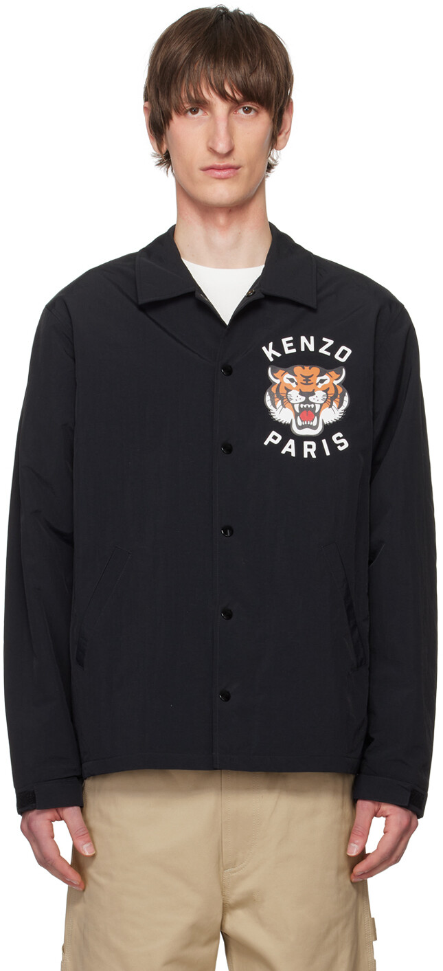 

Черный - Куртка Paris Lucky Tiger Kenzo