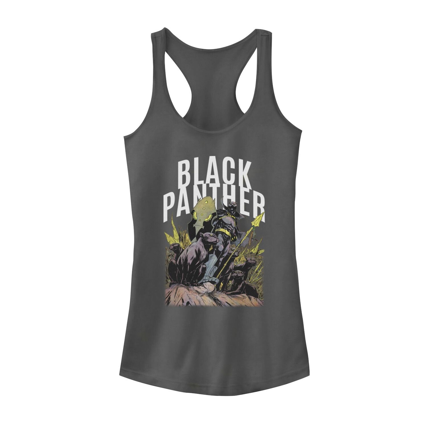 

Майка с анимированным портретным логотипом Marvel Black Panther для юниоров Marvel