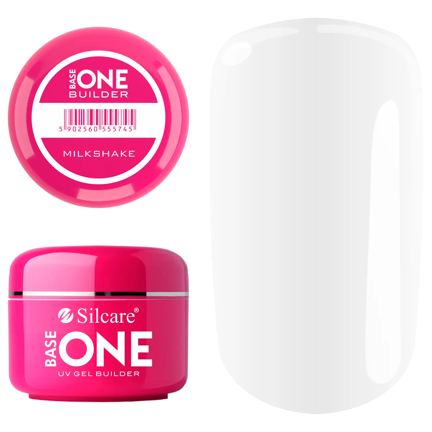

Гель для наращивания ногтей молочный коктейль Silcare Base One, 50 гр