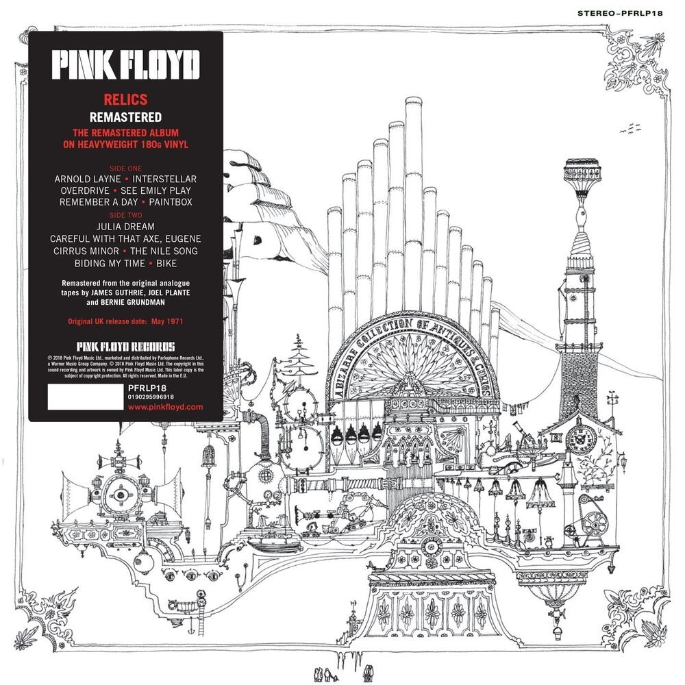 

Виниловая пластинка LP Relics [Remastered 180 Gram Vinyl] - Pink Floyd