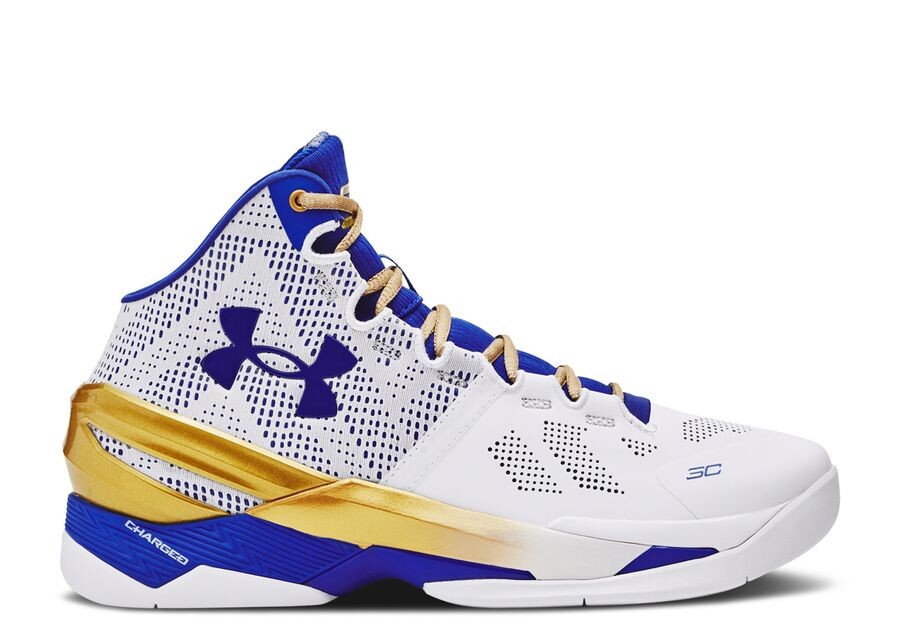 

Кроссовки Under Armour Curry 2 Retro, цвет Gold Rings 2024