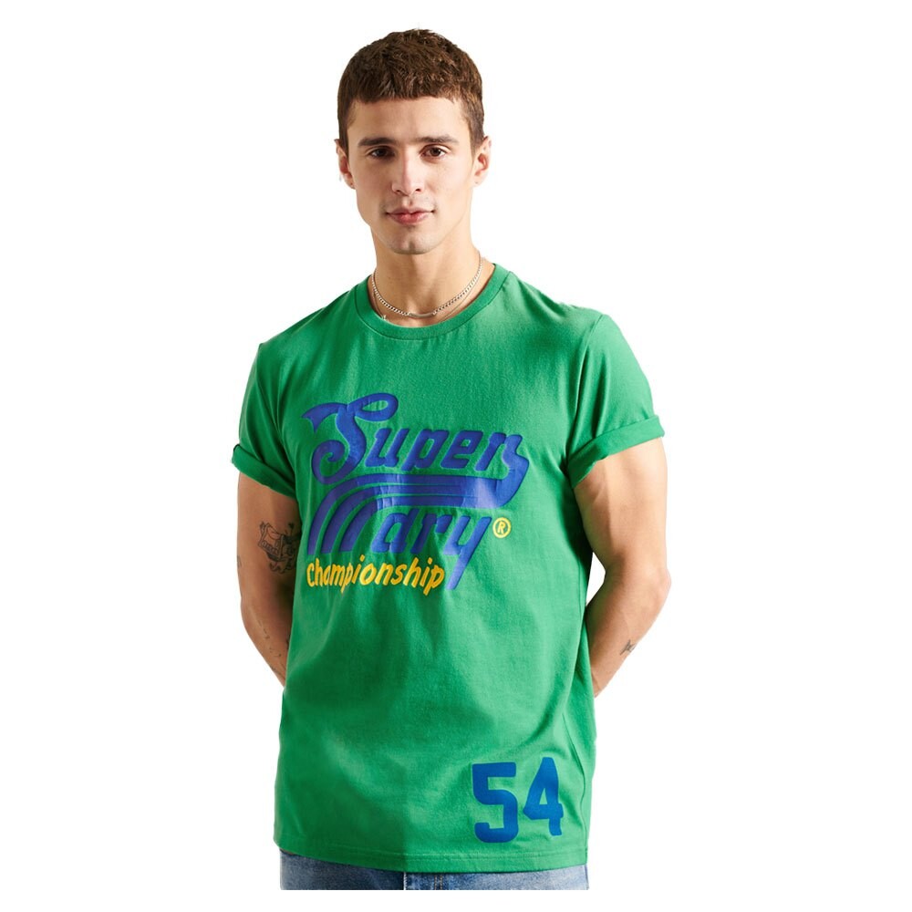 

Футболка с коротким рукавом Superdry Collegiate Graphic 185, зеленый