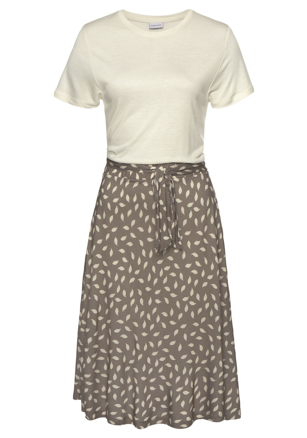 

Платье Vivance Jersey, цвет taupe-creme bedruckt