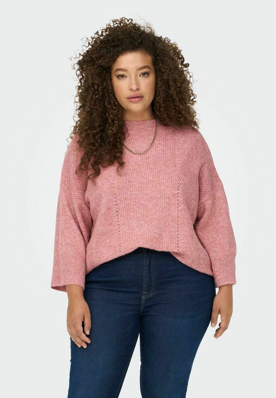 

Свитшот ONLY Carmakoma, цвет dry rose