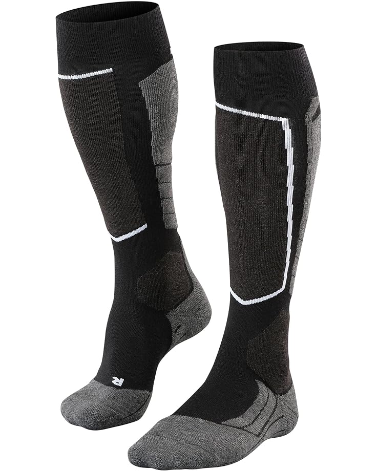 цена Носки Falke SK2 Wool Intermediate Knee High Skiing 1-Pair, цвет Black Mix