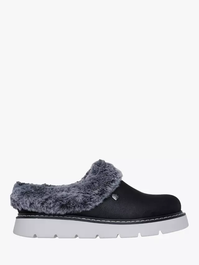 

Тапочки Skechers BOBS Keepsakes Lite Cozy Blend Mule, черный