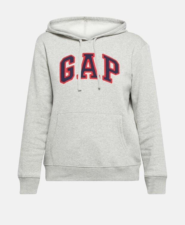 

Толстовка с капюшоном Gap, светло-серый
