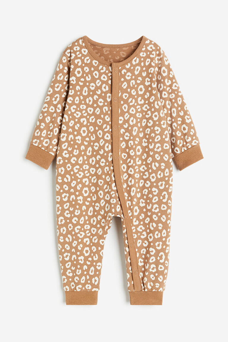 

Пижама с принтом H&M, бежевый