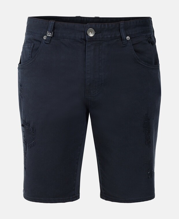

Джинсовые шорты Armani Exchange, темно-синий