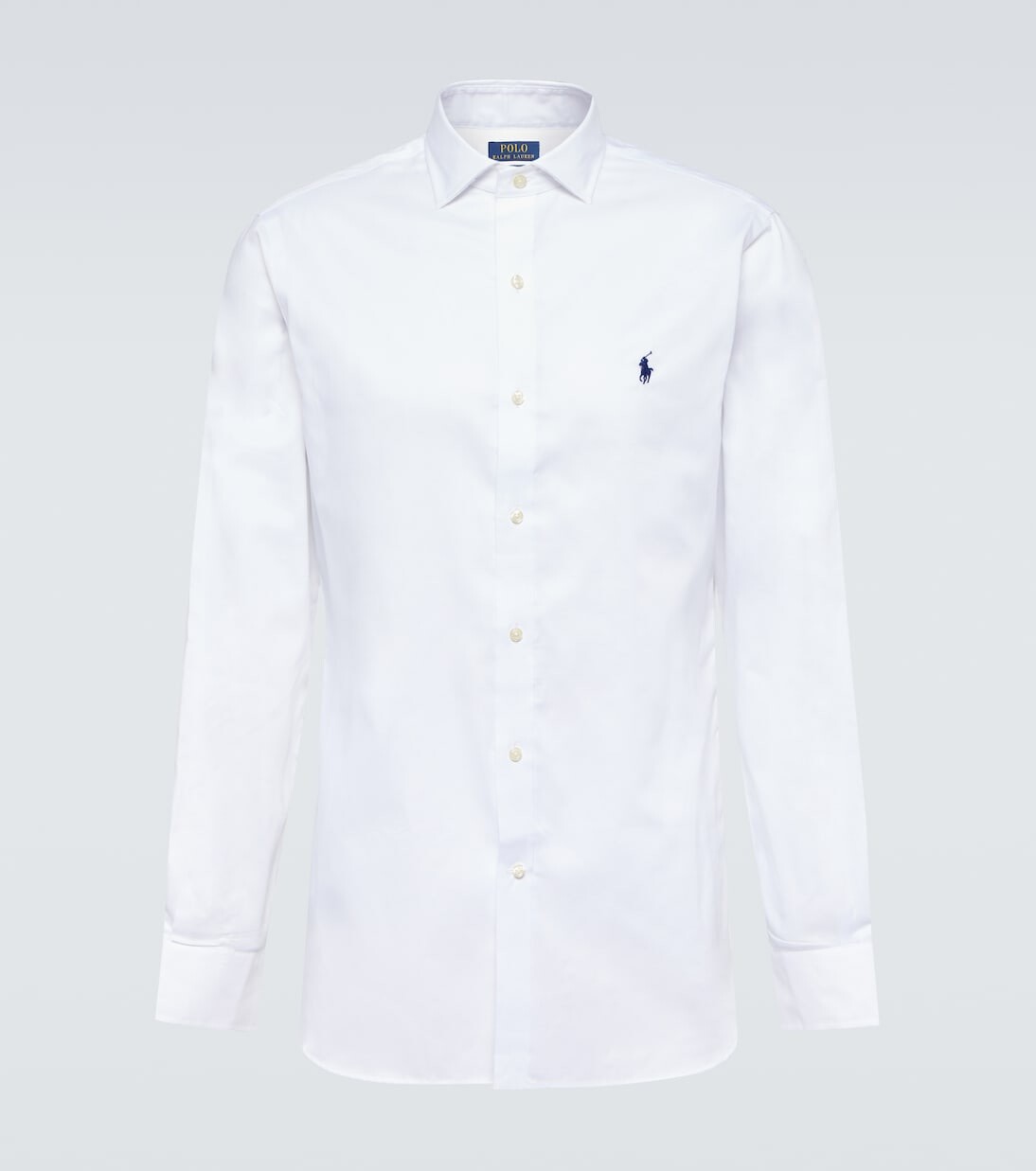 

Хлопковая рубашка добби Polo Ralph Lauren, белый
