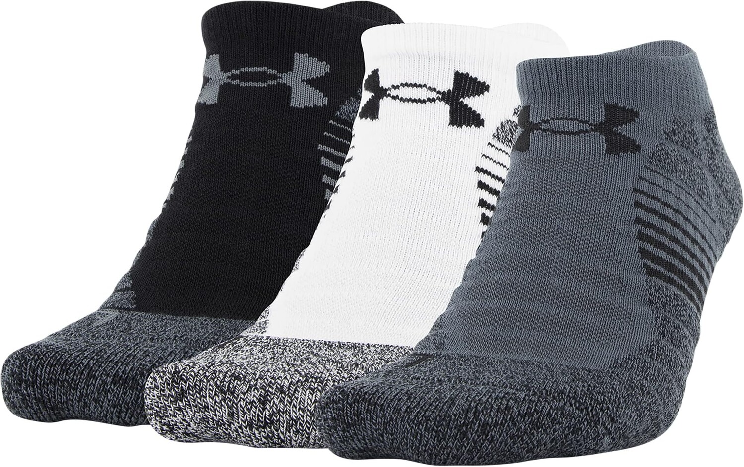 

Повышенная производительность, комплект из 3 штук без показа Under Armour, цвет Pitch Gray/Assorted