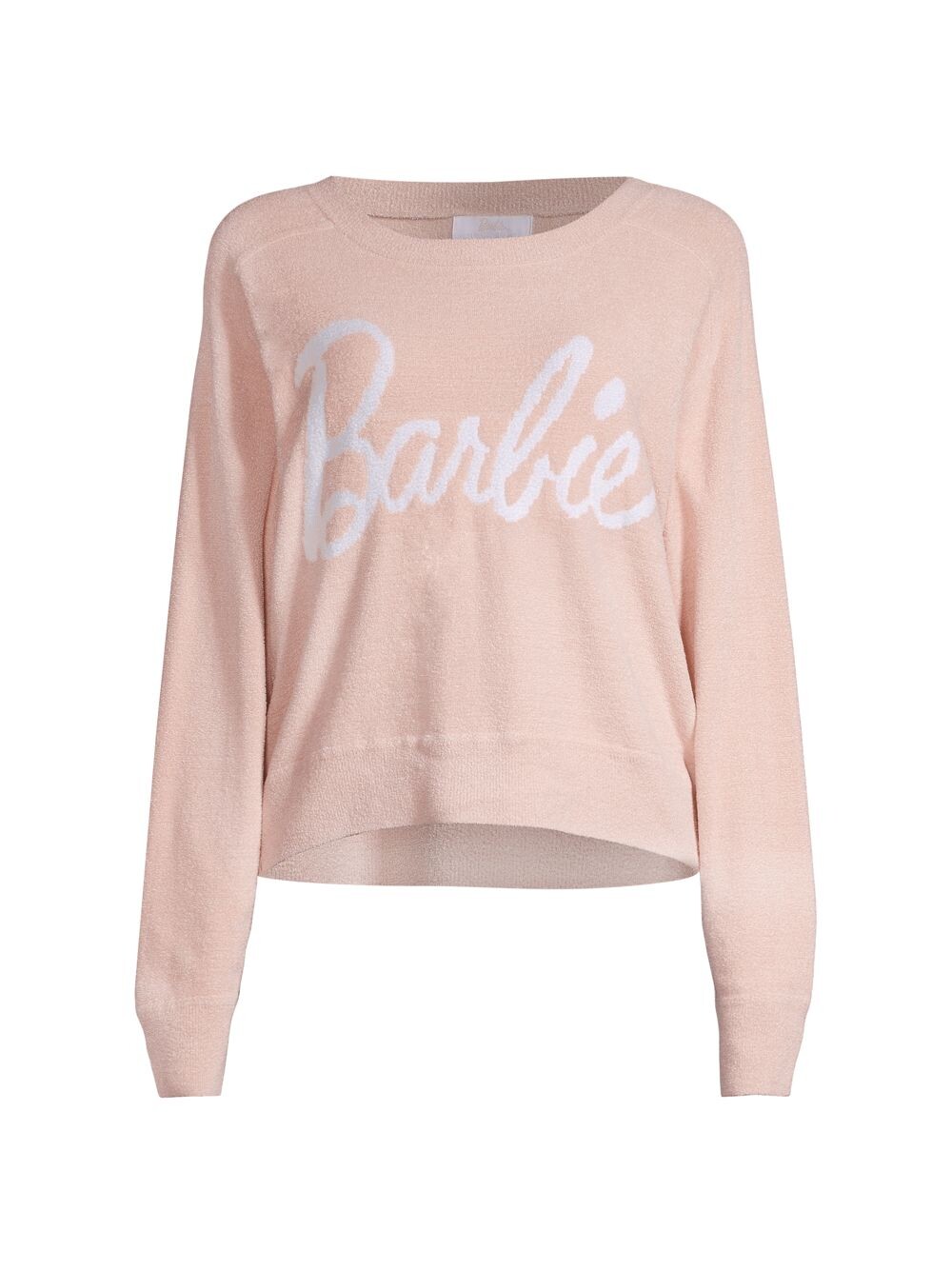 

Толстовка Barbie CozyChic Ultra Lite Barefoot Dreams, роза