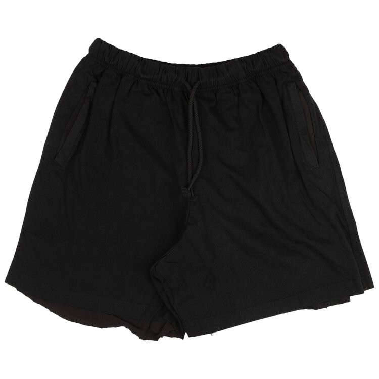 

Шорты 424 Frayed Edge Cotton Drawstring 'Black', черный