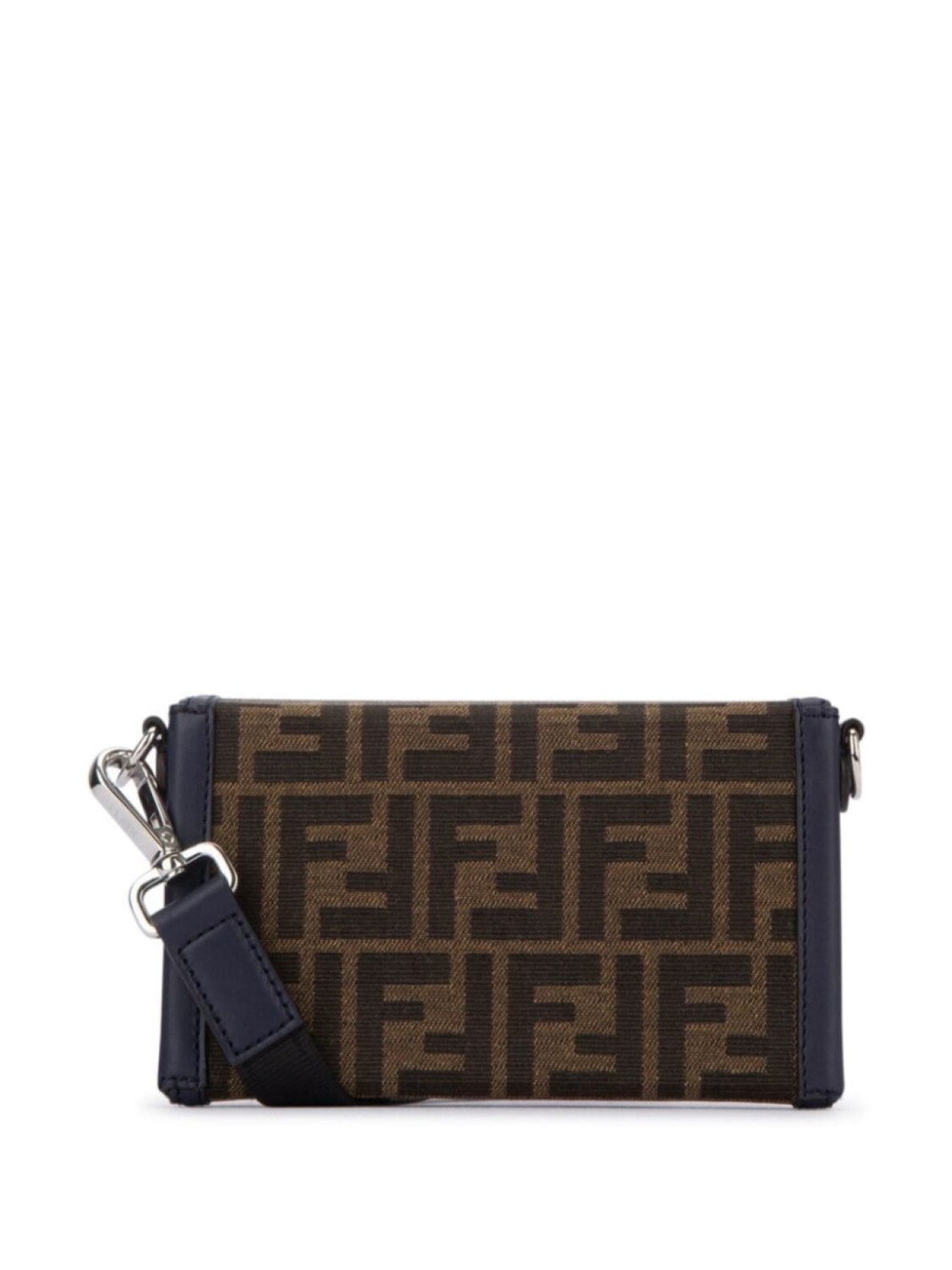 

Сумка-клатч FENDI Soft Trunk Baguette, коричневый