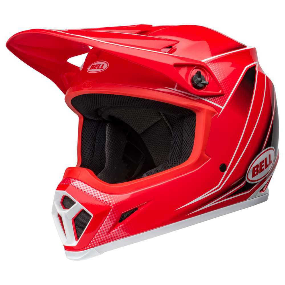 цена Шлем для мотокросса Bell Moto MX-9 Mips, красный