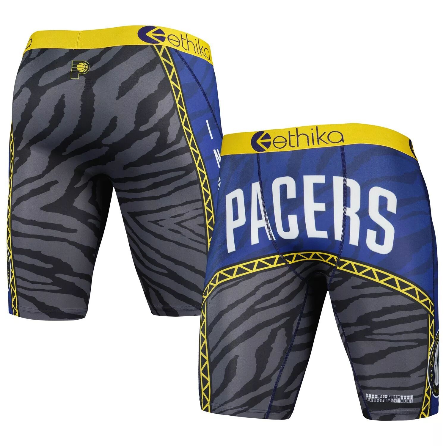 

Мужские боксеры темно-синего цвета Ethika Indiana Pacers City Edition