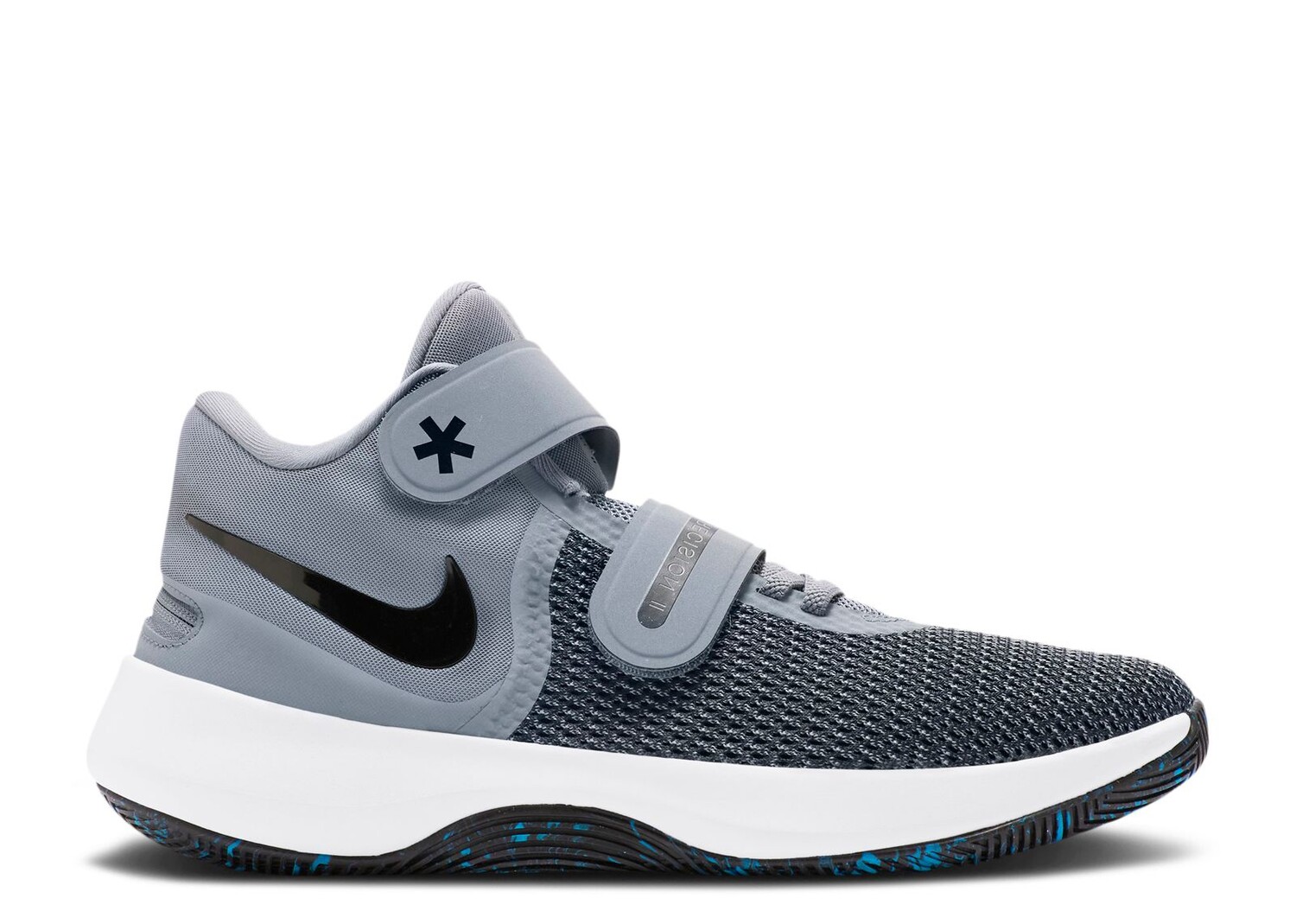 

Кроссовки Nike Air Precision 2 Flyease 'Cool Grey Photo Blue', серый