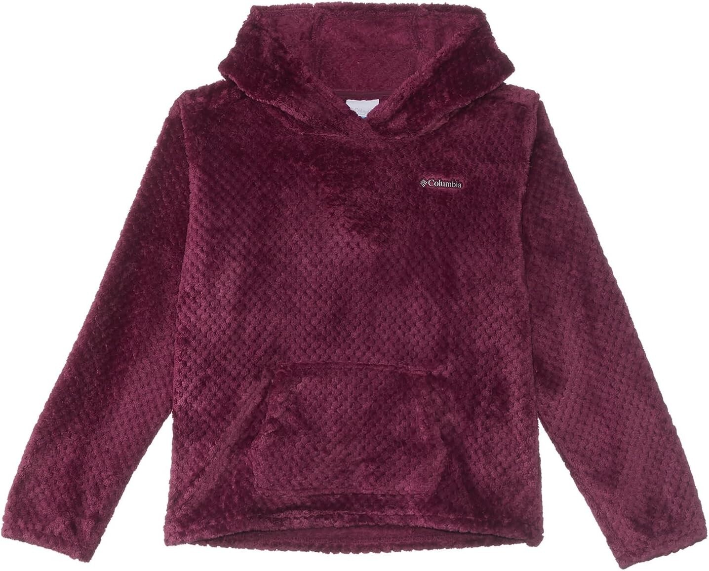 

Худи Columbia Kids Fire Side Sherpa Hoodie, цвет Marionberry