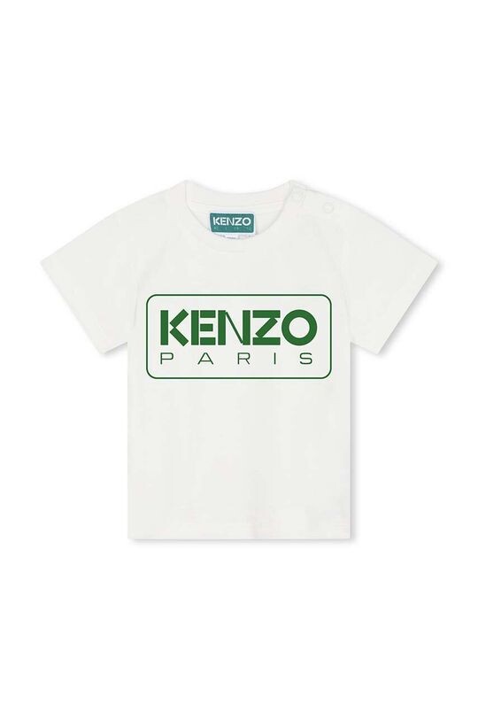 

Kenzo kids Хлопковая детская футболка, белый
