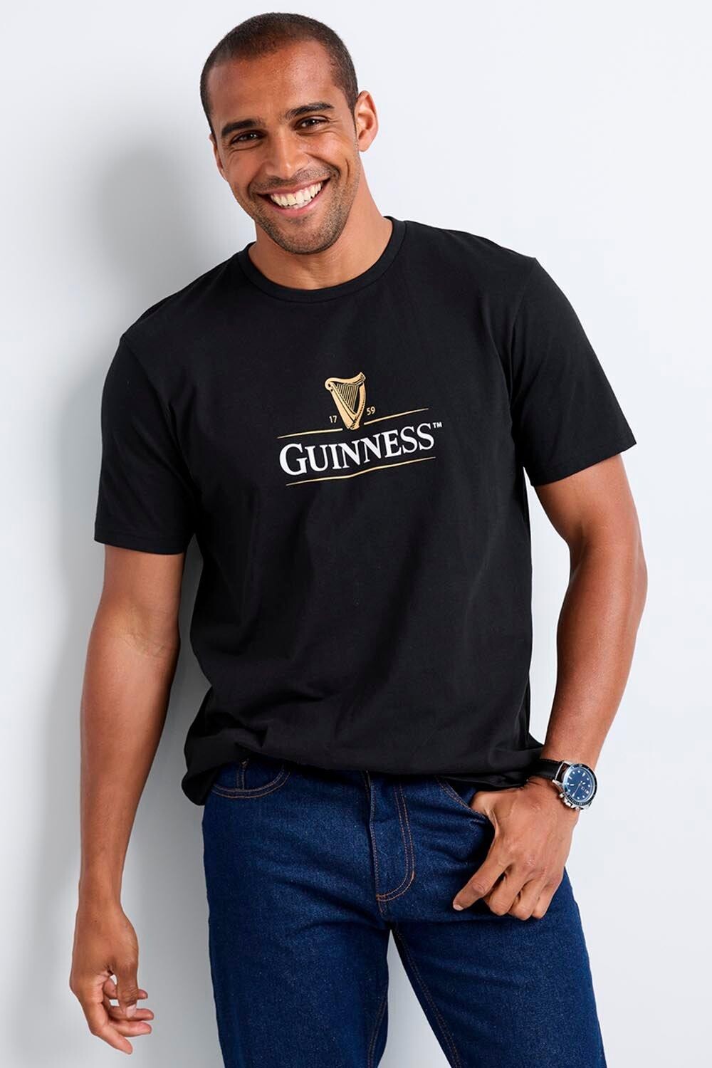 

Набор из 2 футболок Guinness Cotton Traders, мультиколор