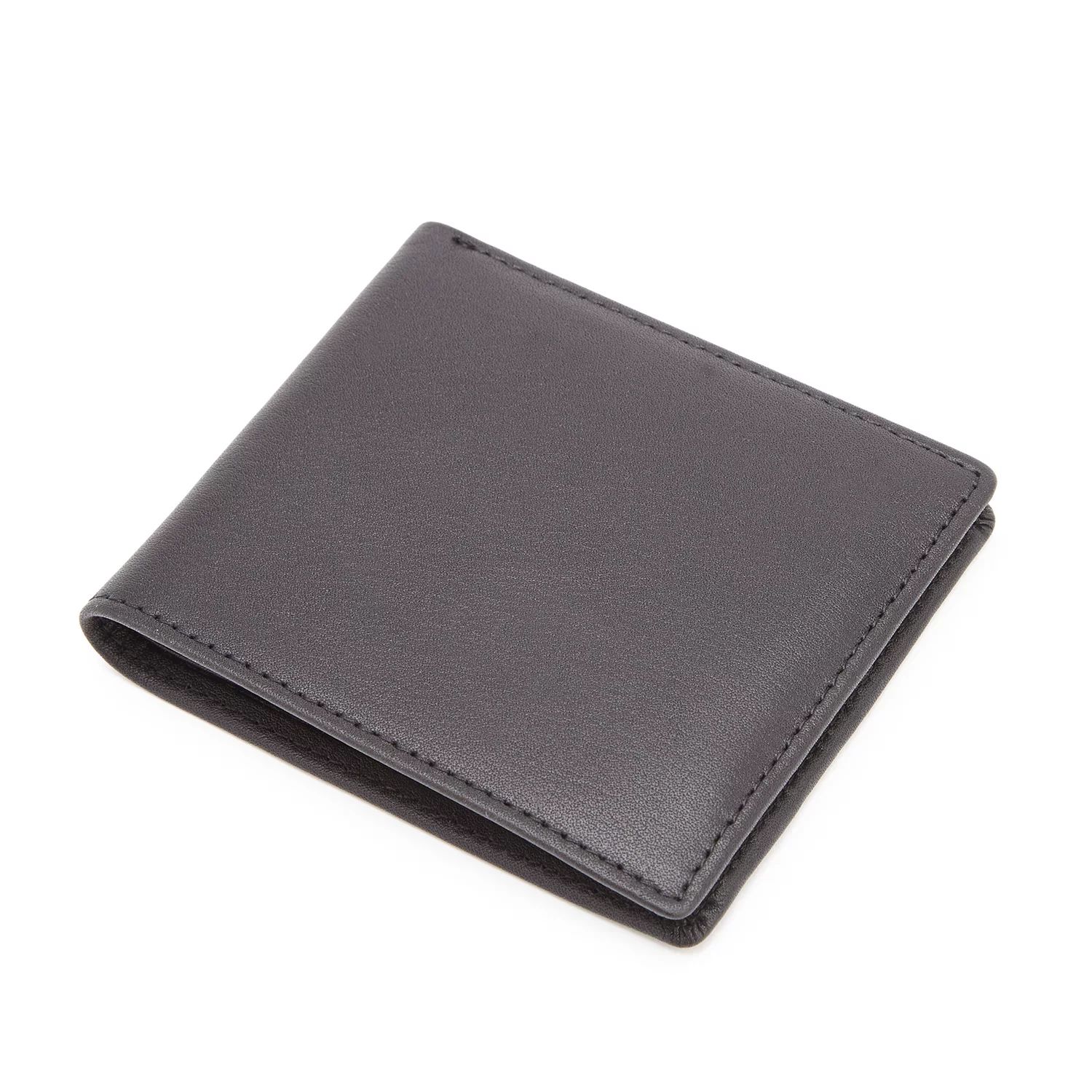 кожаный кошелек в три сложения bowston lakeland leather черный Кожаный кошелек двойного сложения Royce Royce Leather