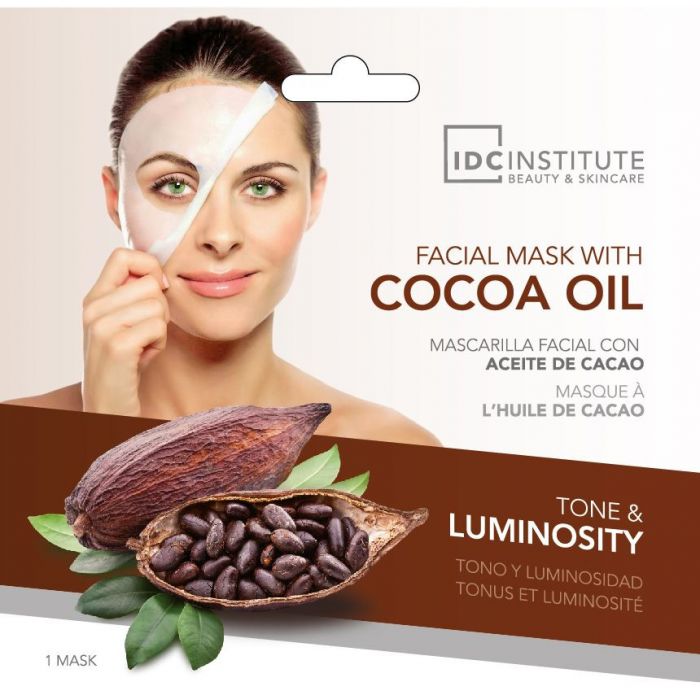 Маска для лица Mascarilla Facial Cacao Idc Institute, 25 gr маска для лица mcaffeine маска для лица кофе с маслом какао для глубокого очищения кожи