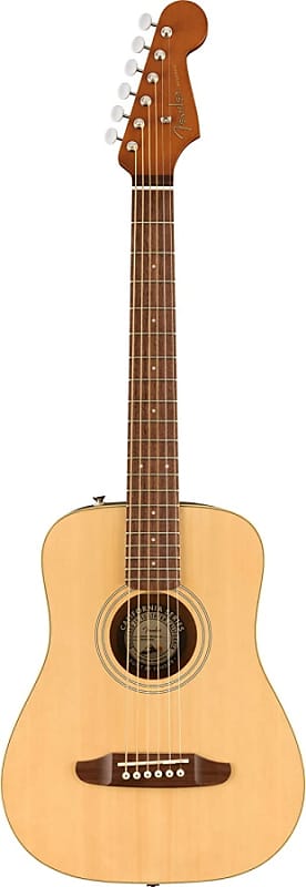 Акустическая гитара Fender Redondo Mini - Natural 3/4 Acoustic Guitar w/ Gigbag