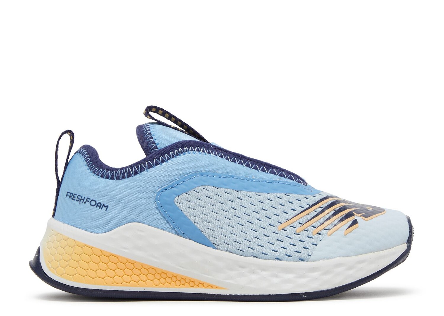 

Кроссовки New Balance Fresh Foam Fast V2 Toddler Wide 'Morning Tide Light Mango', синий