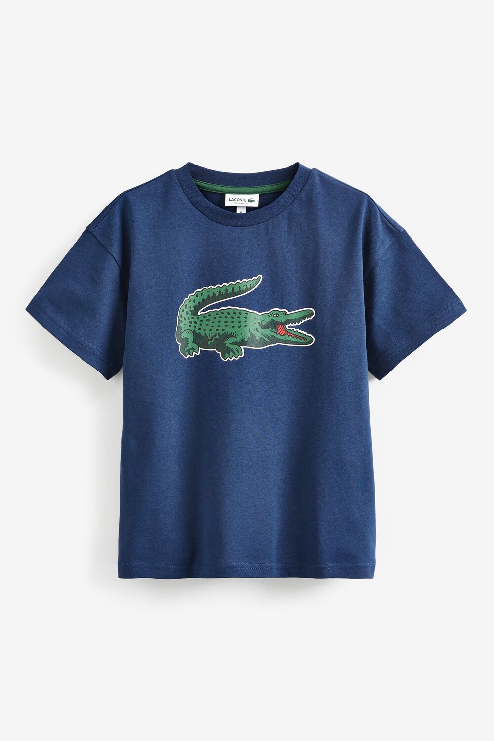 

Детская футболка Croc Originals синяя Lacoste, синий