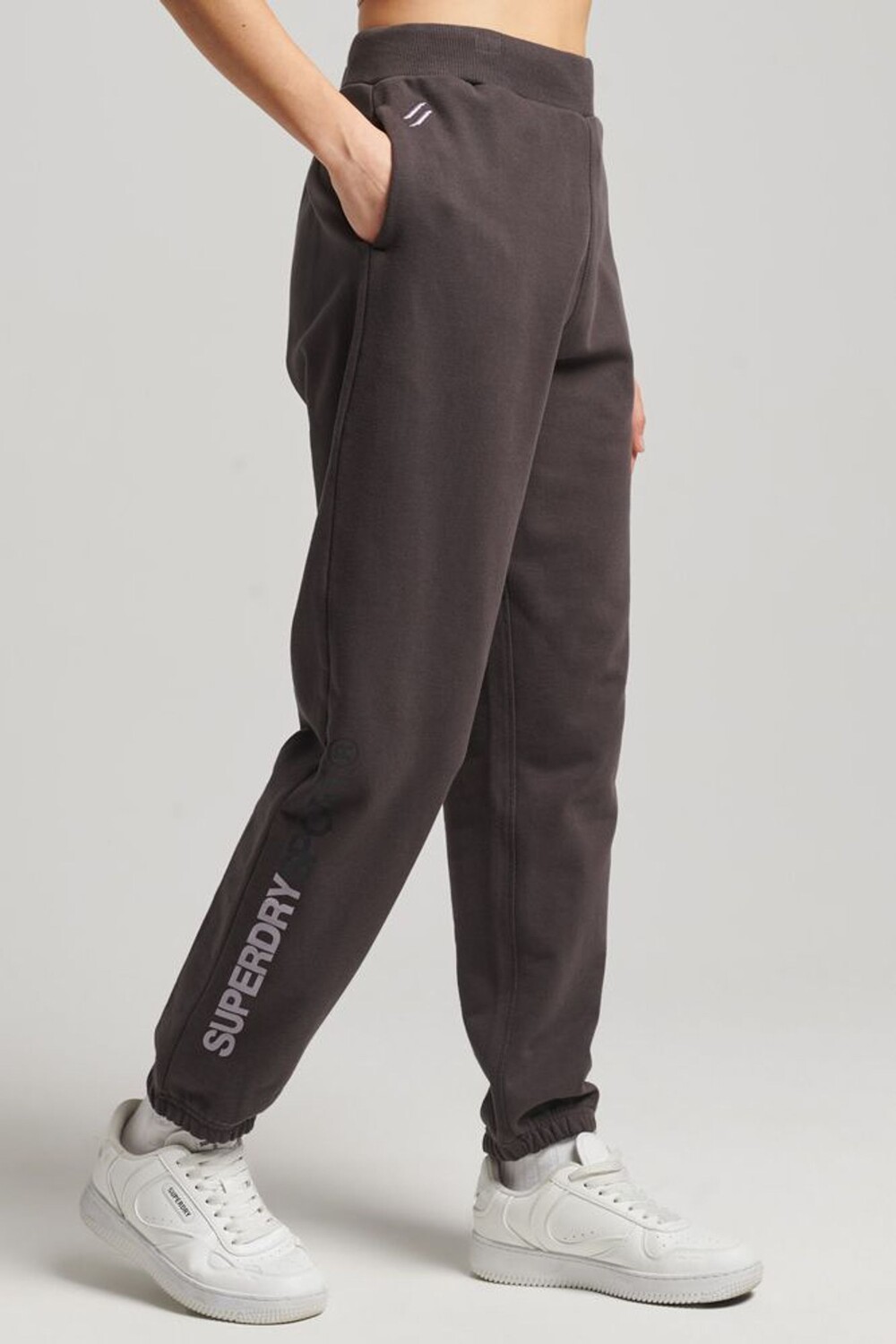

Джоггеры Sport Core Superdry, серый