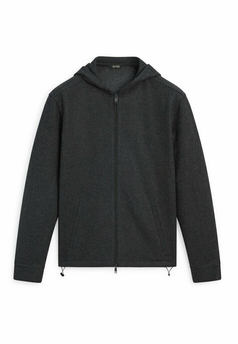 

Толстовка на молнии Massimo Dutti ХУДИ, цвет dark grey