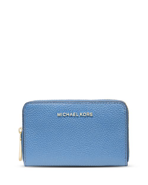 

Кожаный чехол для визиток Jet Set Michael Kors, цвет Blue