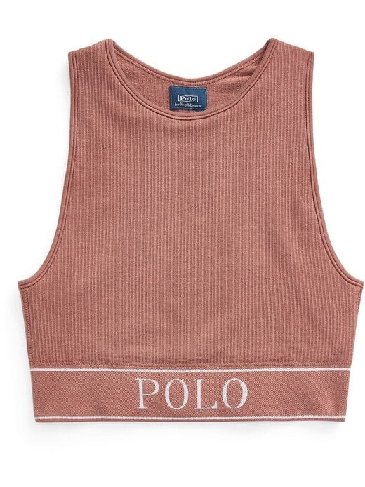 

Топ-Бюстье с воротником Polo Ralph Lauren, розовый