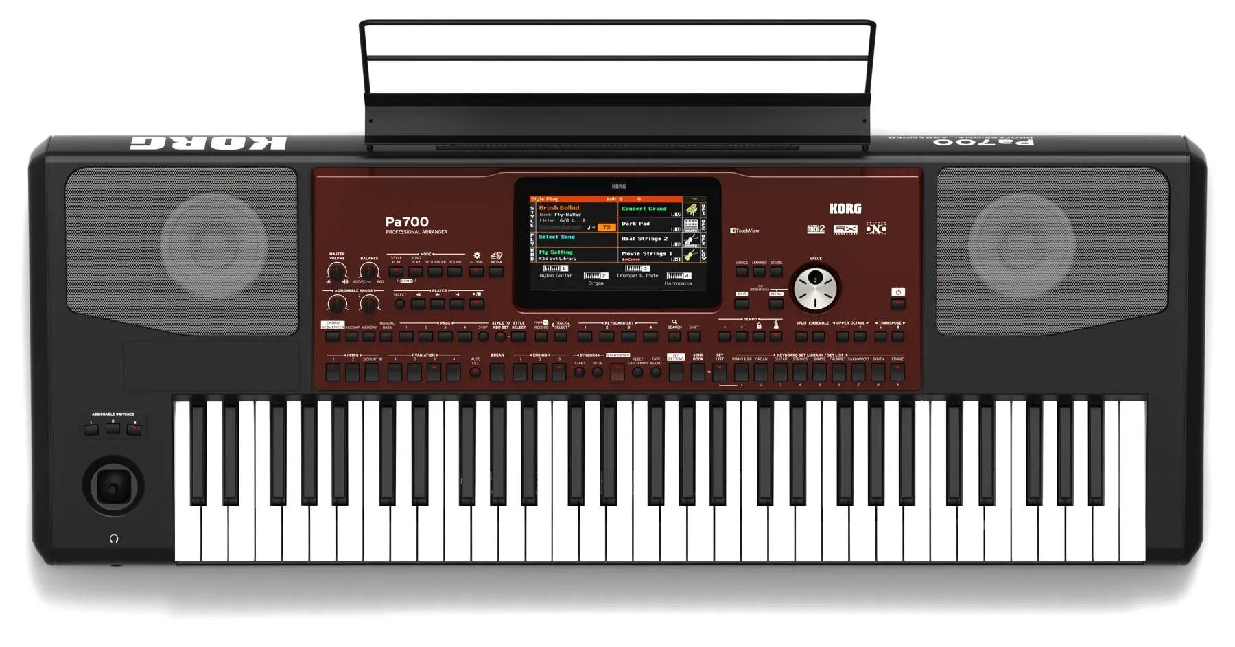 

Рабочая станция аранжировщика Korg Pa700 с 61 клавишей