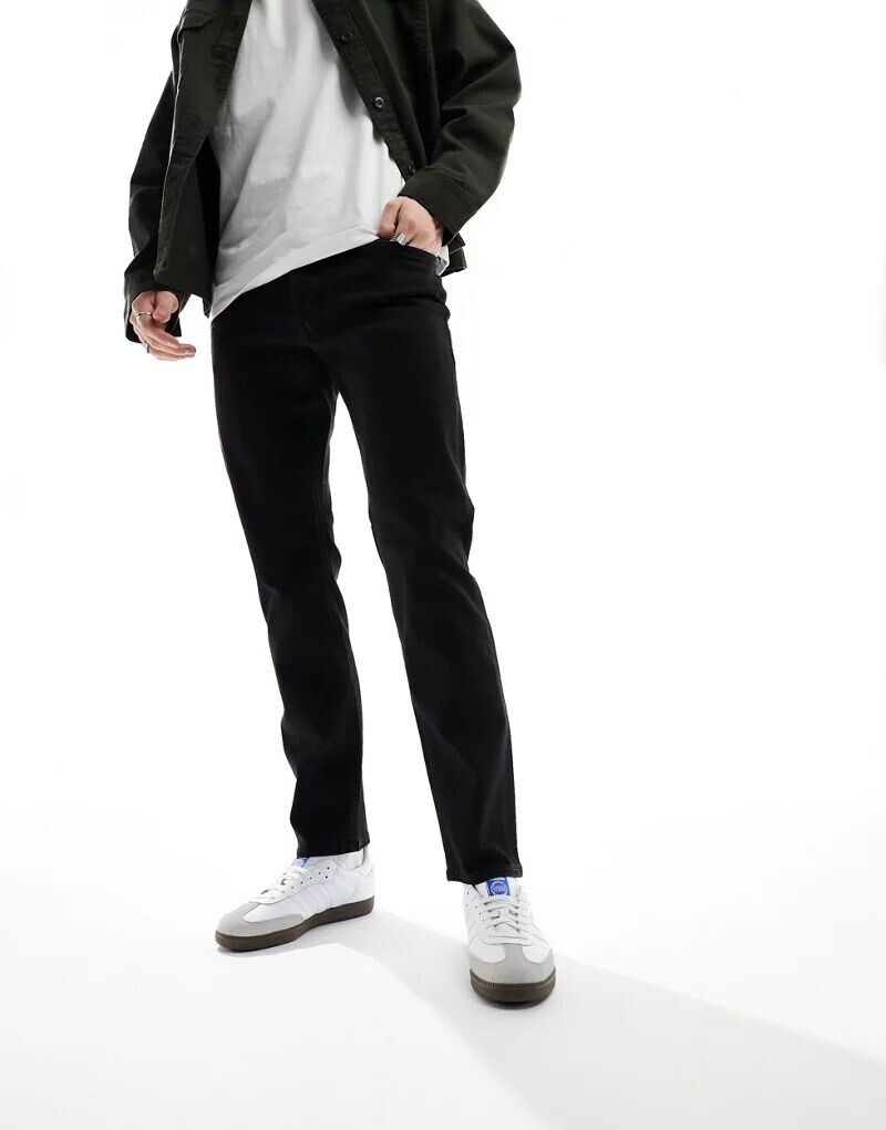 

Черные зауженные джинсы Jack & Jones