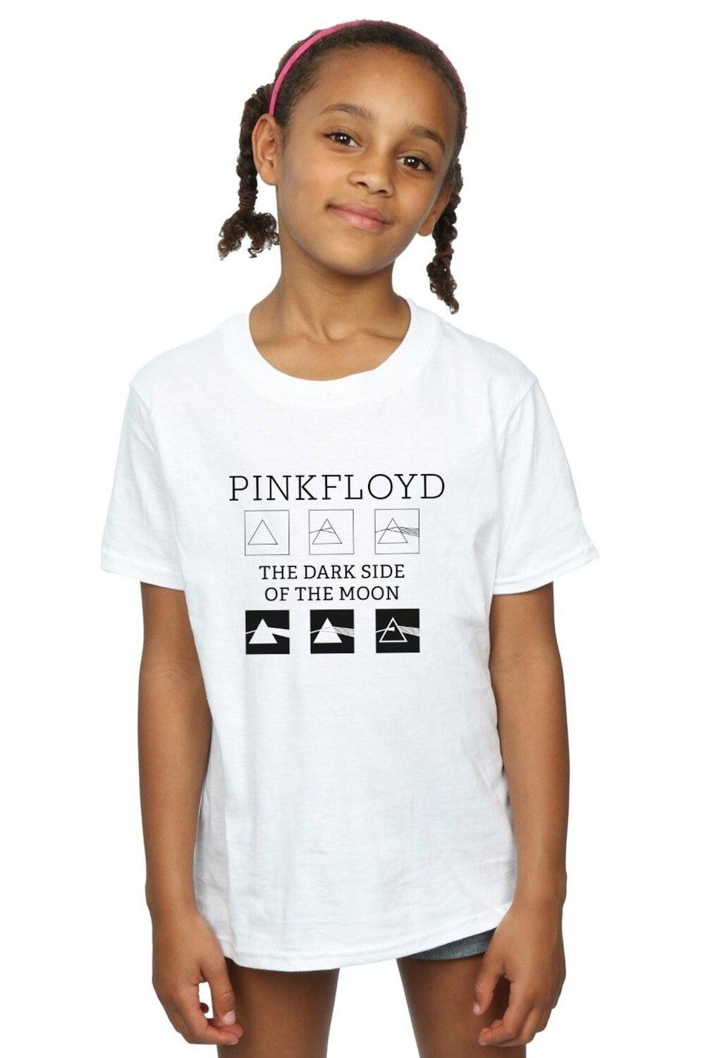 

Хлопковая футболка Pyramid Trio Pink Floyd, белый