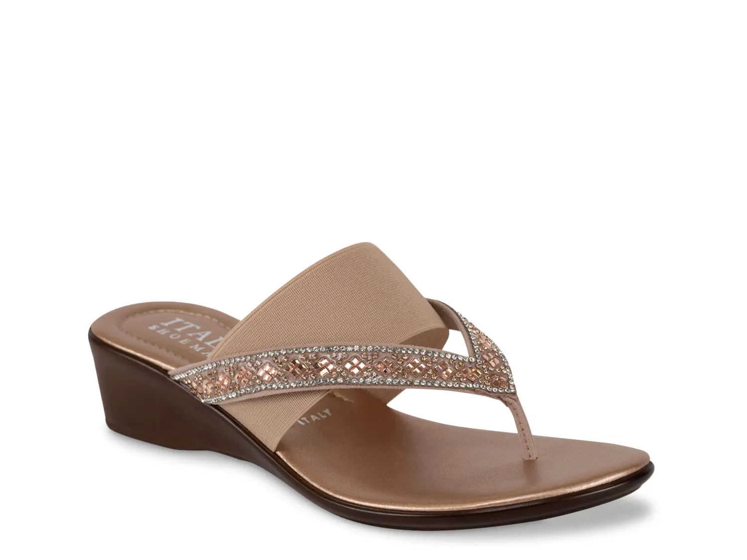

Сандалии Deleiza Wedge Sandal Italian Shoemakers, розовый