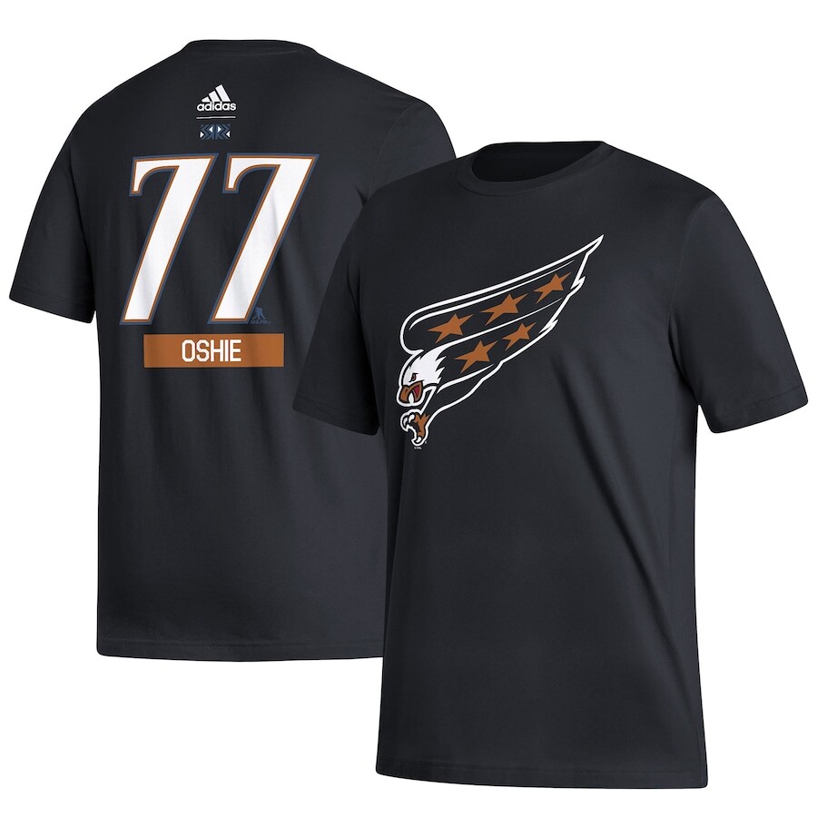 

Футболка с коротким рукавом adidas Washington Capitals, черный