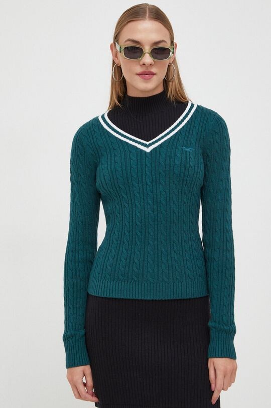 

Компания Холлистер свитер Hollister Co., зеленый