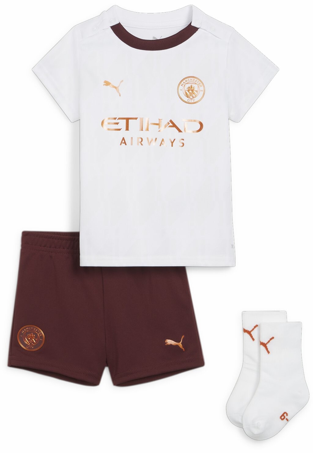 

Спортивные шорты Manchester City Auswärt Klein Set Puma, белый