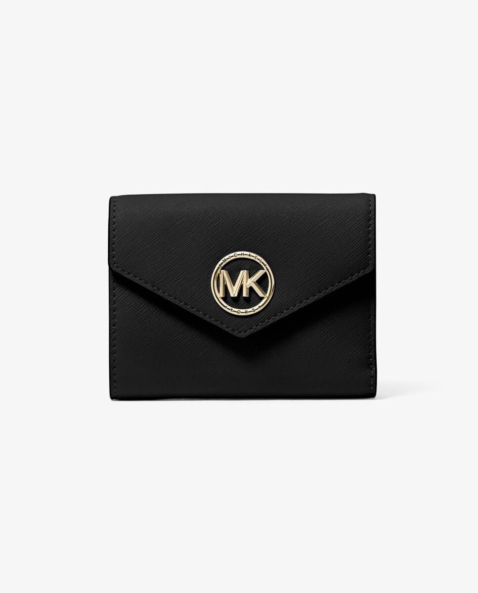 

Маленький женский кожаный кошелек черного цвета Michael Michael Kors, черный