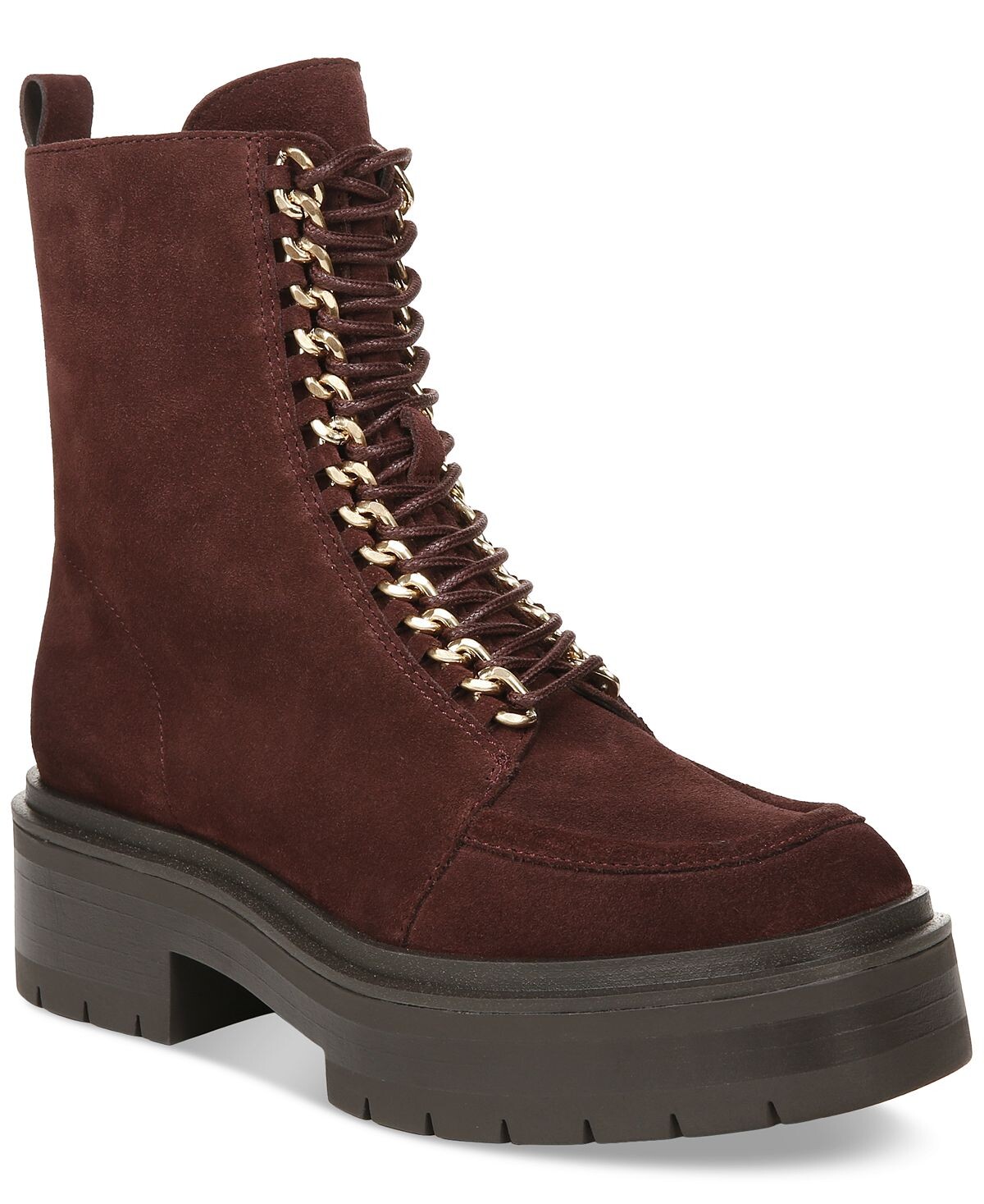 

Женские армейские ботинки Lovrin на шнуровке с цепочкой Sam Edelman