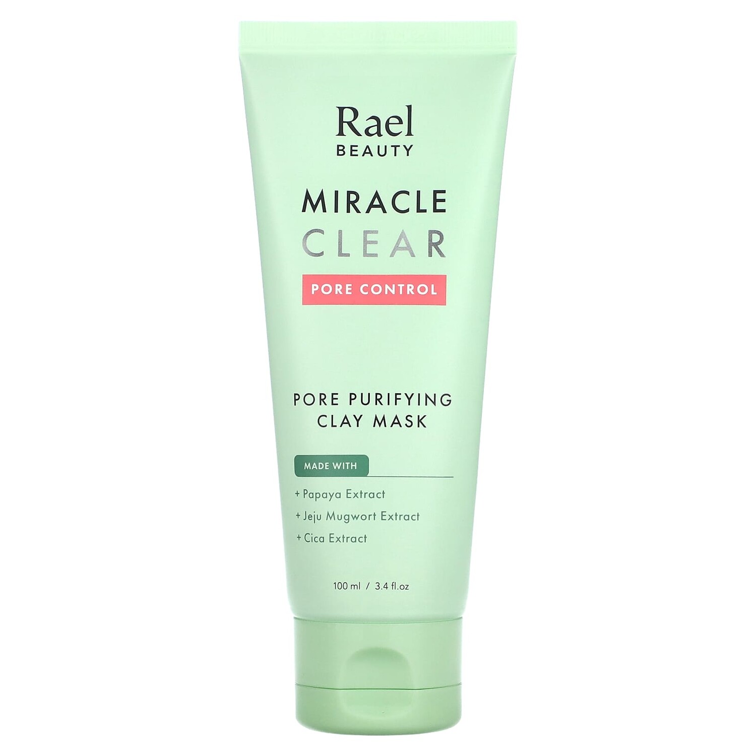 

Inc., Beauty, Miracle Clear Pore Purifying Clay Mask, 100 мл (3,4 жидк. Унции), Rael