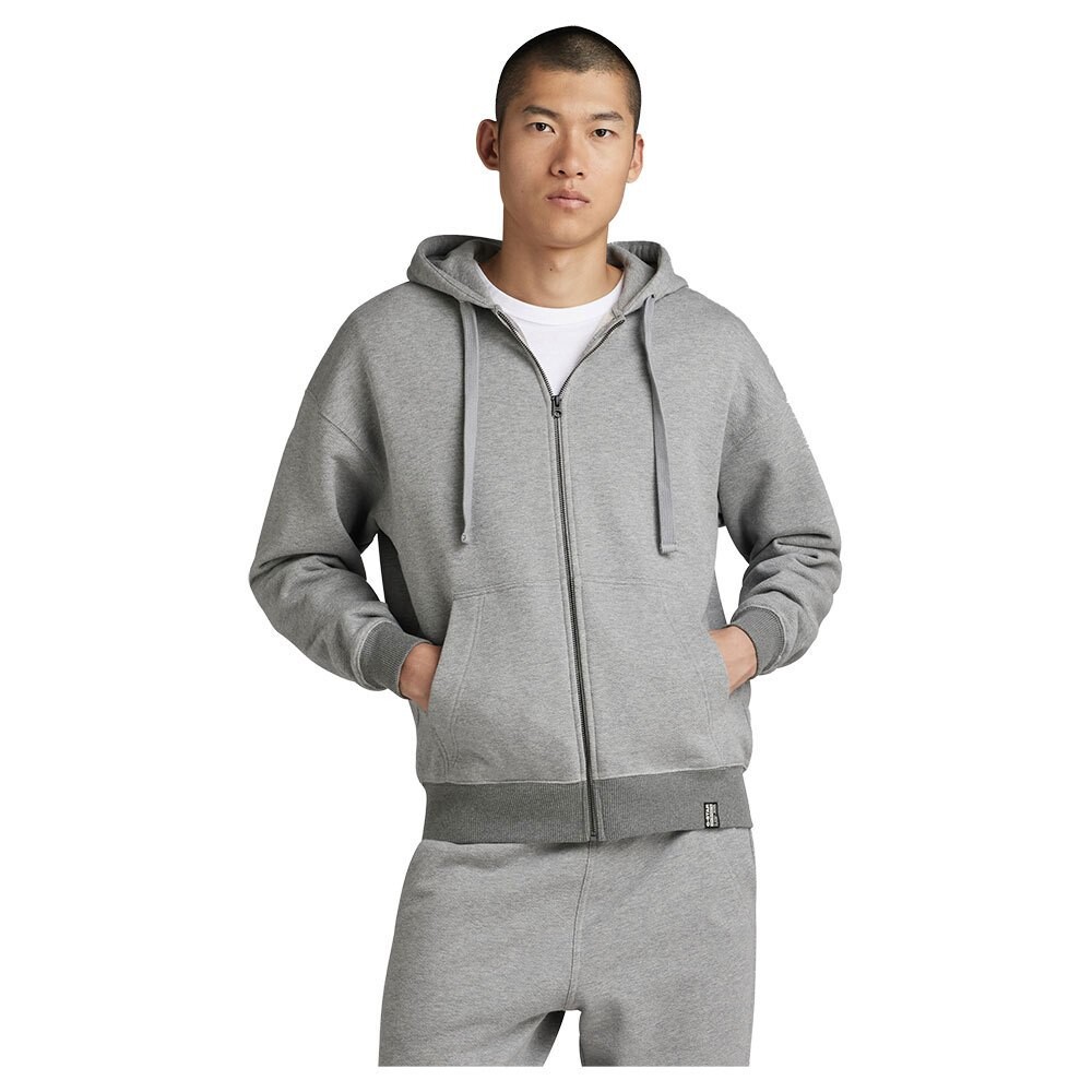 

Толстовка G-Star Essential Loose full zip, серый
