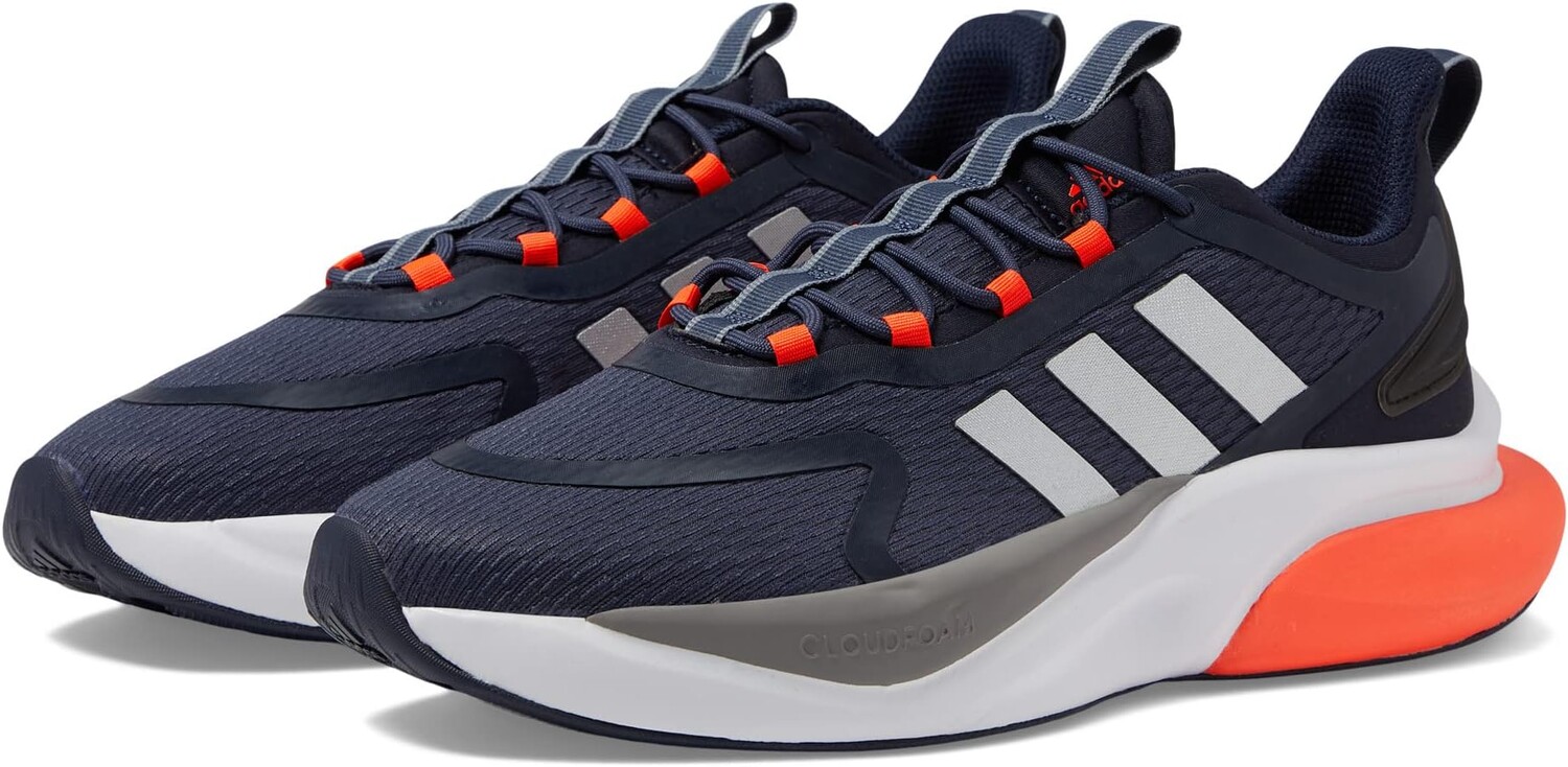 

Кроссовки Alphabounce+ adidas, цвет Shadow Navy/Silver Metallic