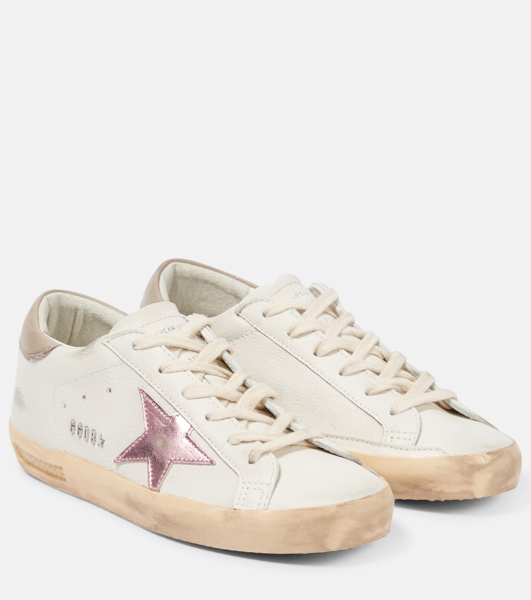 

Кроссовки Super Star Golden Goose, бежевый