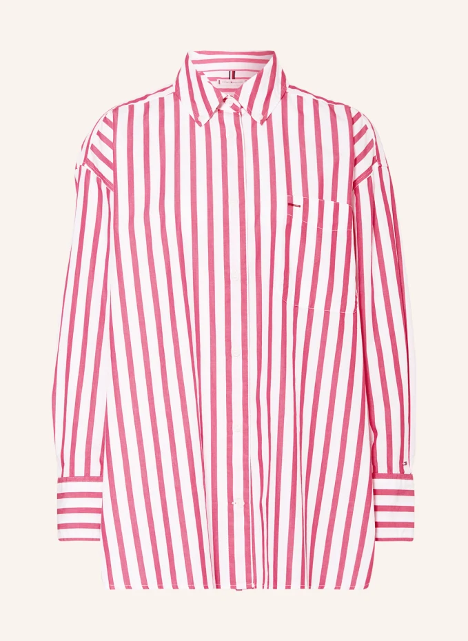

Блузка-рубашка оверсайз Tommy Hilfiger, белый